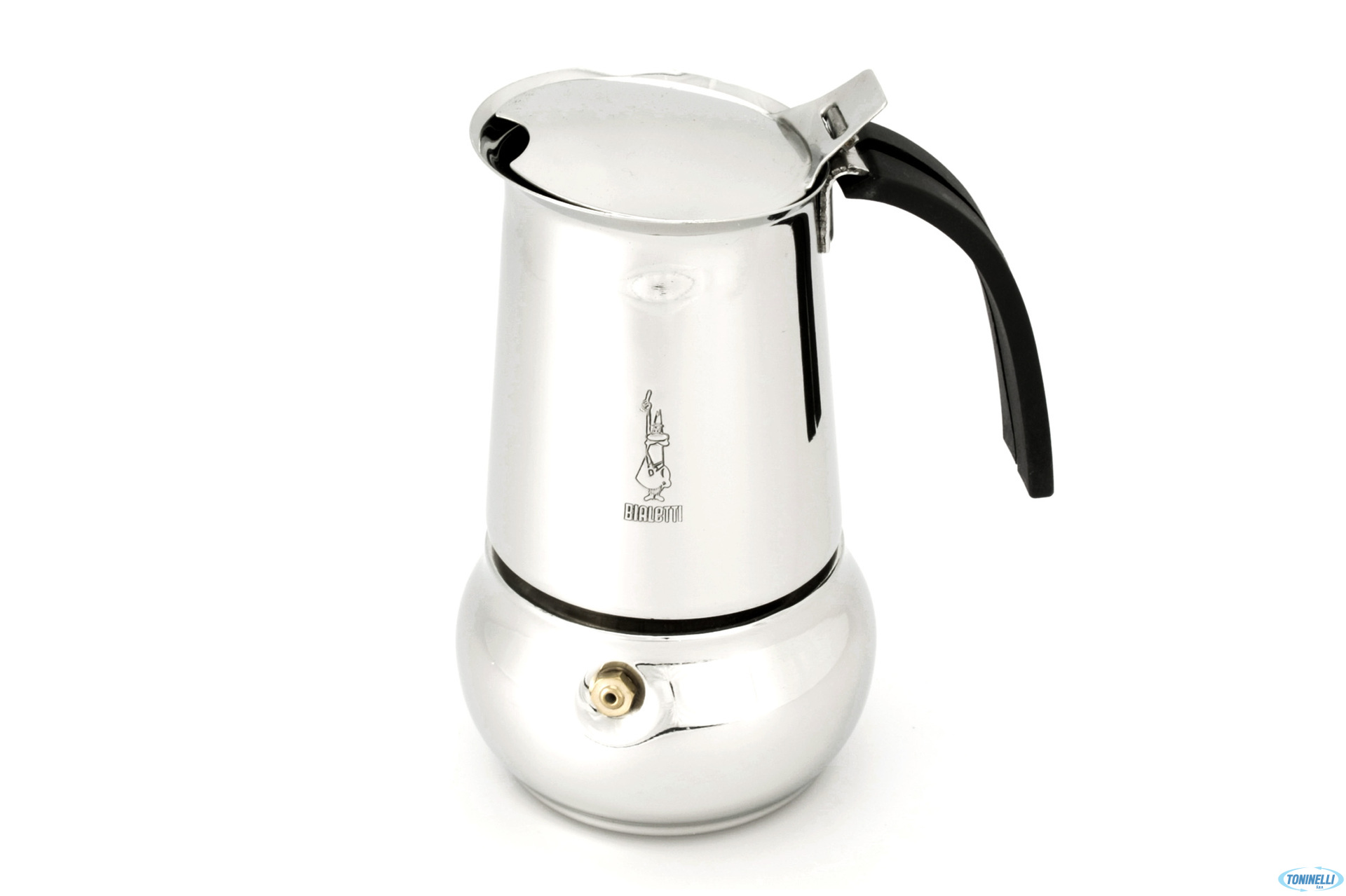 Bialetti Kitty nera caffettiera 95 ml. 2 tazze di